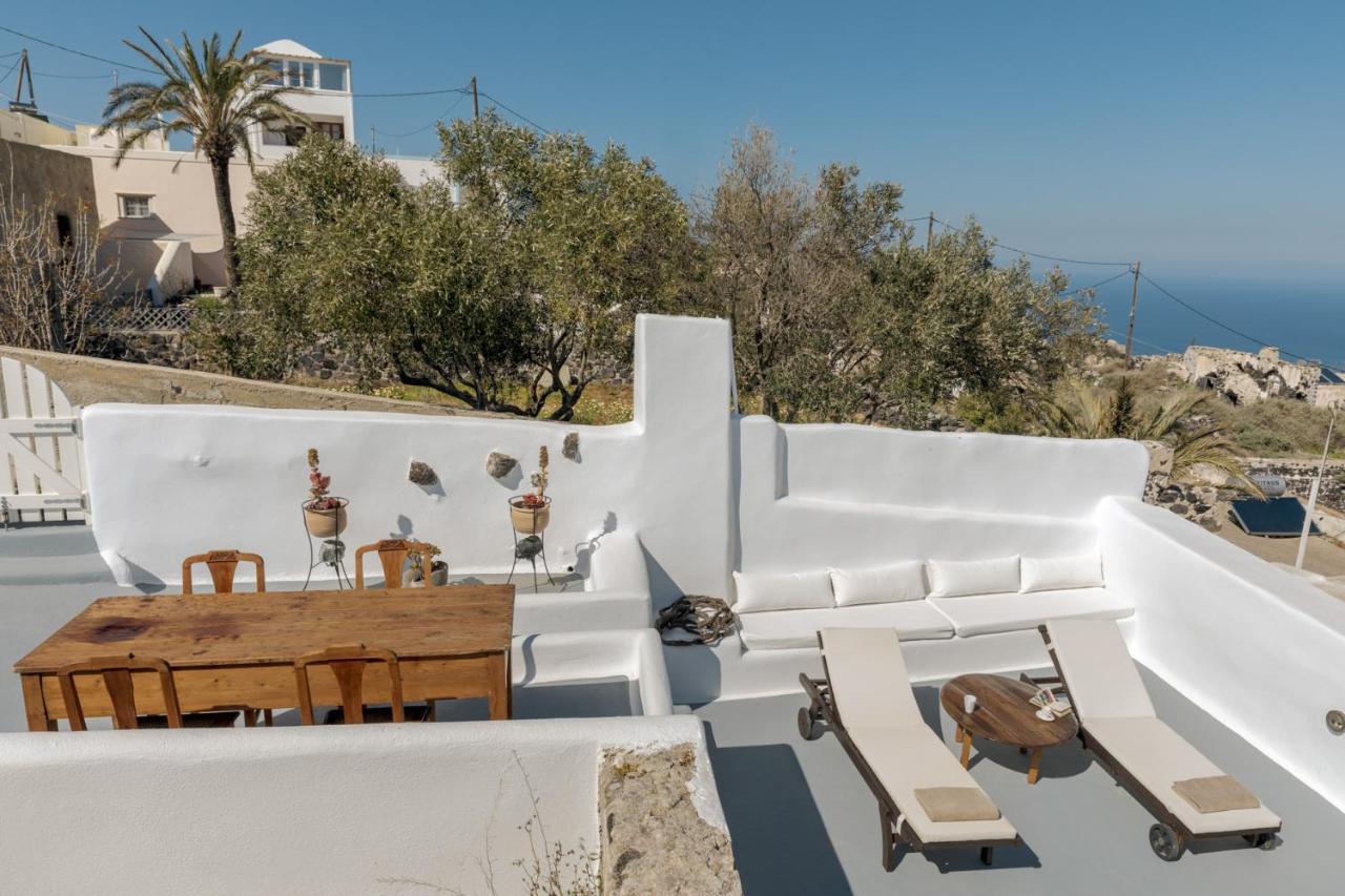 Vila Crown Of Fira Firostefani Exteriér fotografie